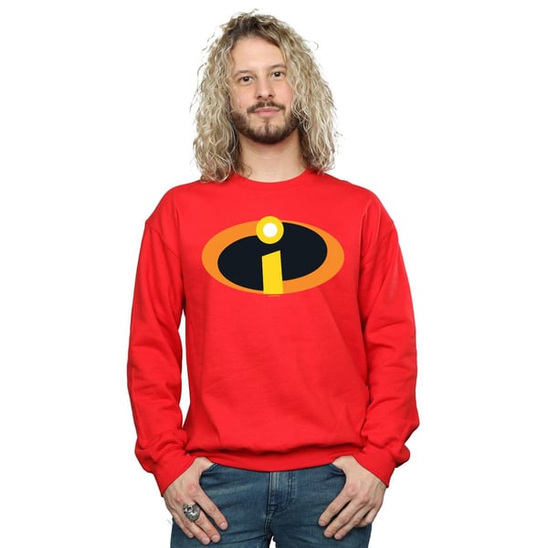 Disney Mens The Incredibles Costume Logo Sweatshirt