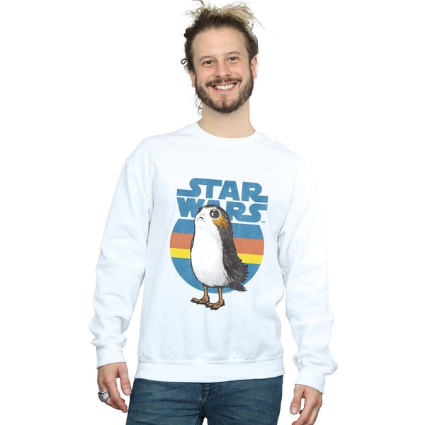 Star Wars Mens The Last Jedi Porg Sweatshirt