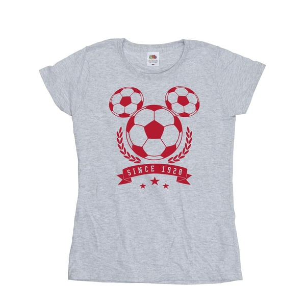 Disney Womens/Ladies Mickey Football Head Cotton T-Shirt