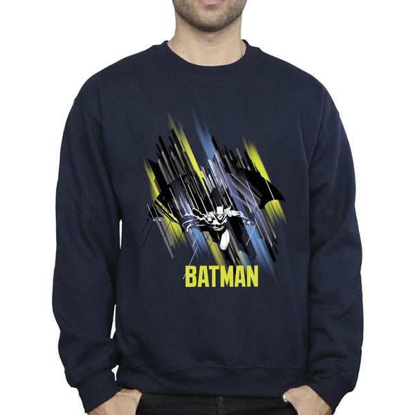 DC Comics Mens Batman Flying Batman Sweatshirt