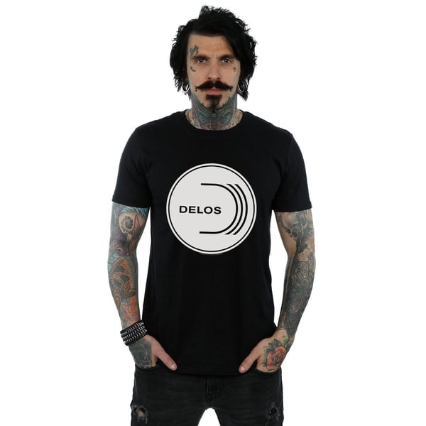 Westworld miesten Delos pyöreä logo T-paita