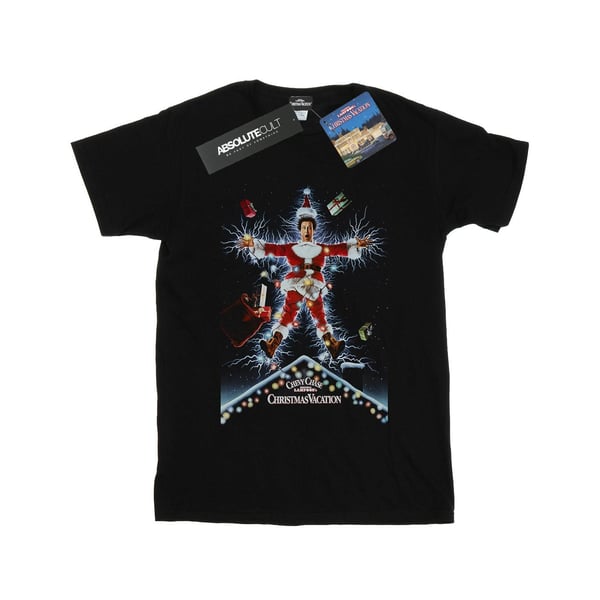 National Lampoon´s Christmas Vacation Womens/Ladies Poster Cotton Boyfriend T-Shirt