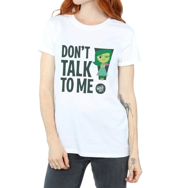 Disney Womens/Ladies Inside Out Dont Talk To Me Cotton Boyfriend T-Shirt
