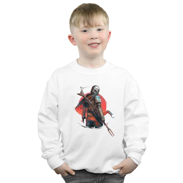 Star Wars Boys The Mandalorian Blaster Rifles Sweatshirt