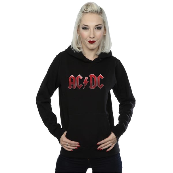 AC/DC Naisten Punainen Ice Logo Huppari