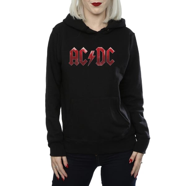 AC/DC Naisten Punainen Ice Logo Huppari