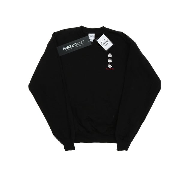 Disney Mens Aristocats Marie Breast Print Sweatshirt