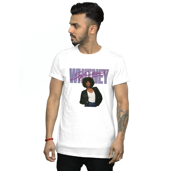 Whitney Houston Mens So Emotional Album Cover T-Shirt