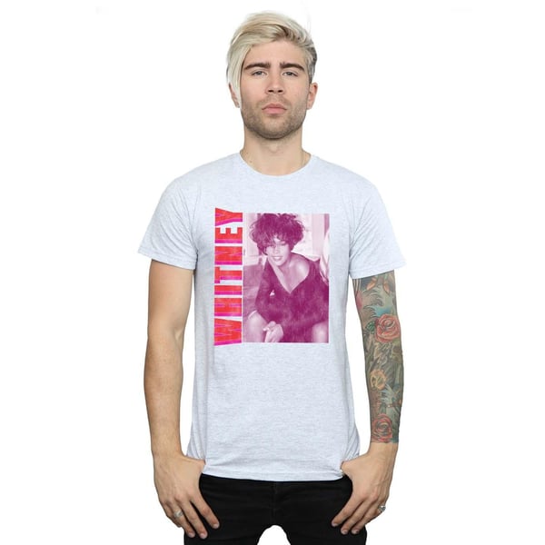Whitney Houston Mens WHITNEY Pose T-Shirt