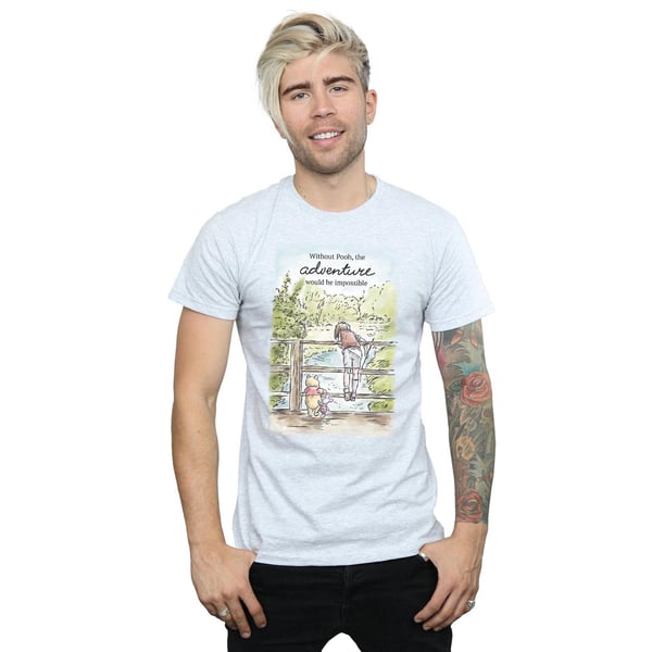 Disney Mens Winnie The Pooh Adventure T-Shirt
