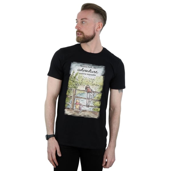 Disney Mens Winnie The Pooh Adventure T-Shirt
