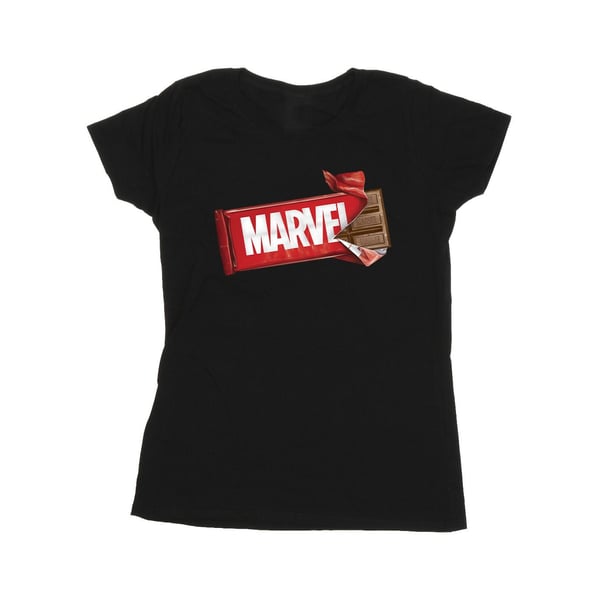 Marvel Universe Womens/Ladies Marvel Chocolate Cotton T-Shirt