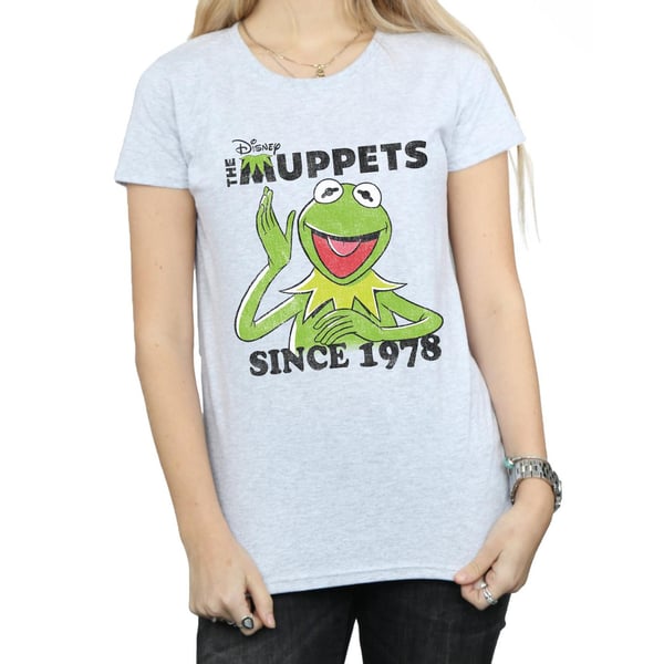 Disney Womens/Ladies The Muppets Kermit Since 1978 Cotton T-Shirt