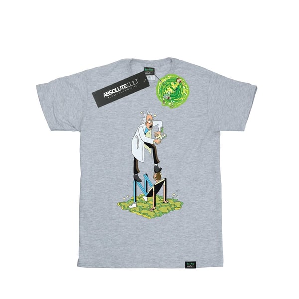 Rick And Morty Womens/Ladies Stylised Characters Cotton Boyfriend T-Shirt