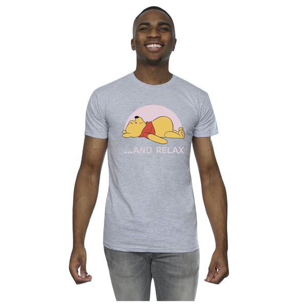 Disney Mens Winnie The Pooh Relax T-Shirt