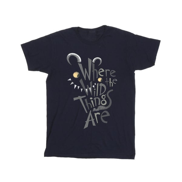 Where The Wild Things Are Mens Monster Logo T-Shirt