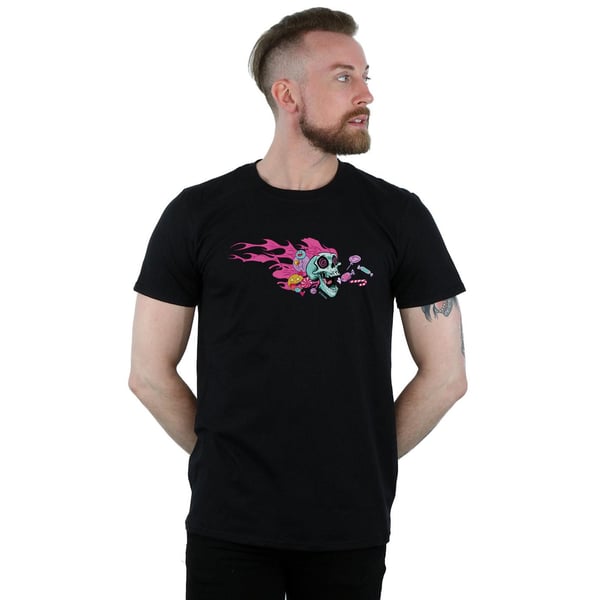 Disney Mens Wreck It Ralph Candy Skull T-Shirt