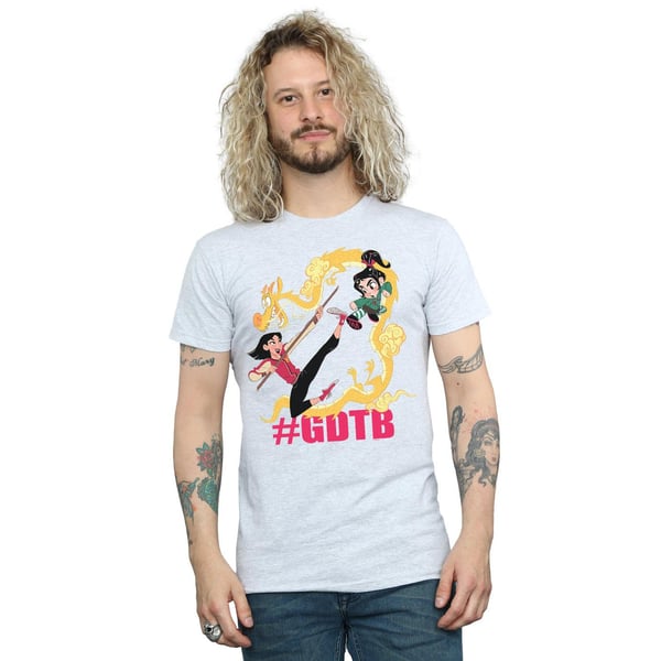 Disney Mens Wreck It Ralph Mulan And Vanellope T-Shirt