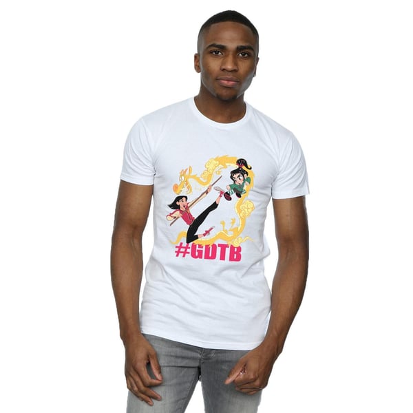 Disney Mens Wreck It Ralph Mulan And Vanellope T-Shirt