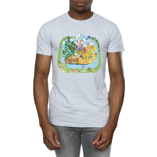 Disney Miesten Zootropolis City T-paita