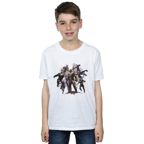 Marvel Boys Avengers Endgame Vs Thanos T-paita
