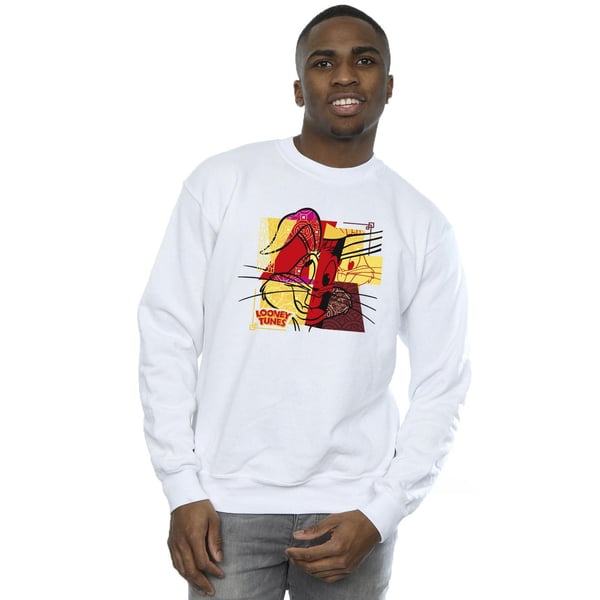 Looney Tunes Mens Bugs Bunny Rabbit New Year Sweatshirt