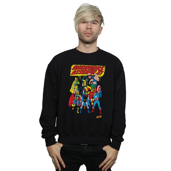 Marvel Comics Mens Avengers Assemble Sweatshirt