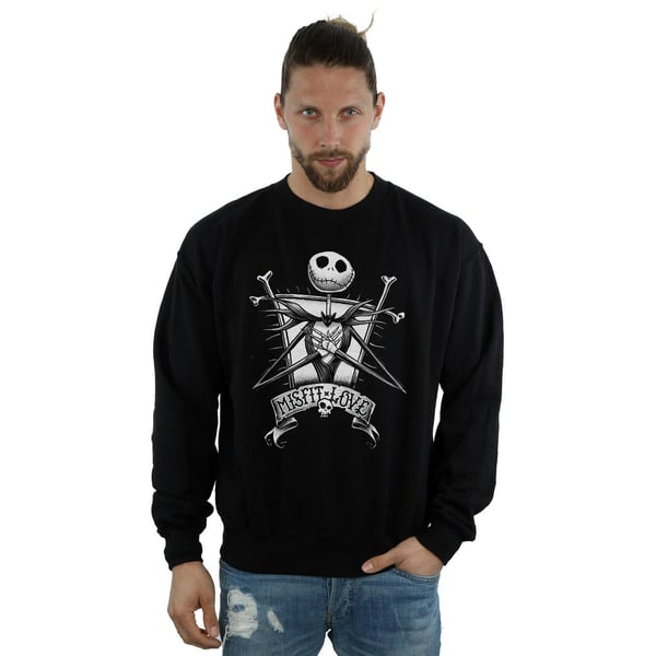 Disney Mens Nightmare Before Christmas Misfit Love Sweatshirt