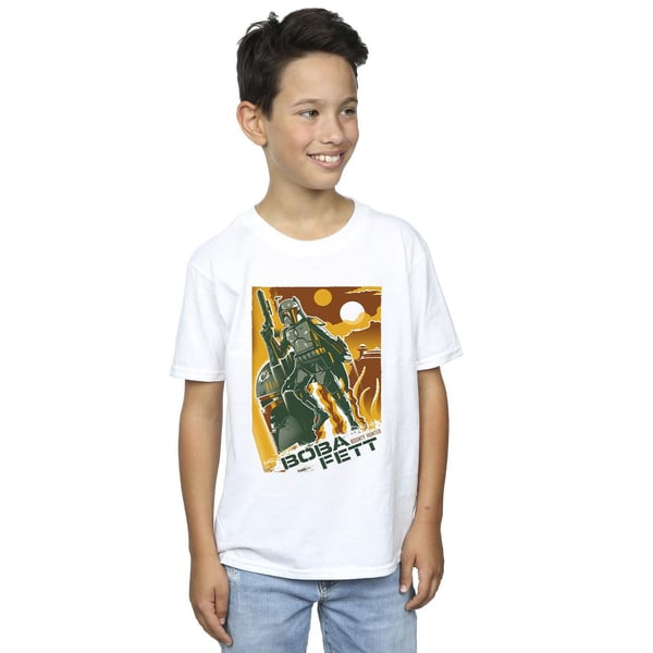 Star Wars Boys Boba Fett Collage T-Shirt
