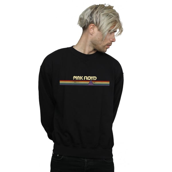Pink Floyd Mens Prism Retro Stripes Sweatshirt