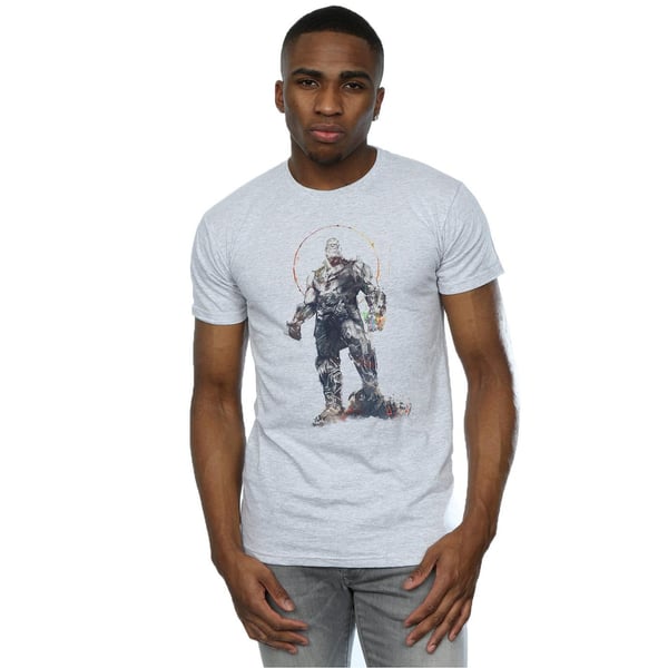 Marvel Mens Avengers Infinity War Thanos Sketch T-Shirt