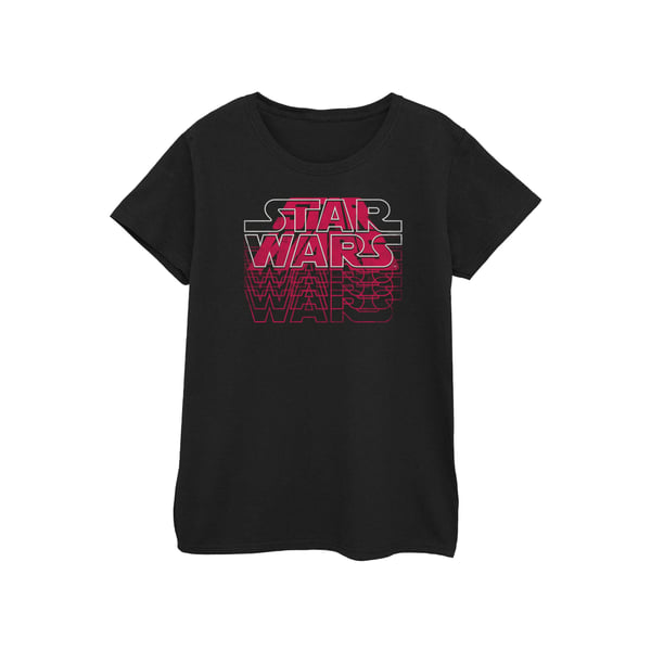 Star Wars Womens/Ladies Blended Logos Cotton T-Shirt