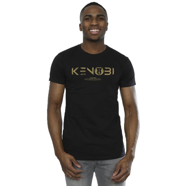 Star Wars Miesten Obi-Wan Kenobi Logo T-paita