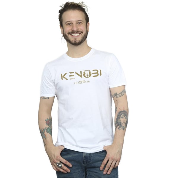 Star Wars Miesten Obi-Wan Kenobi Logo T-paita