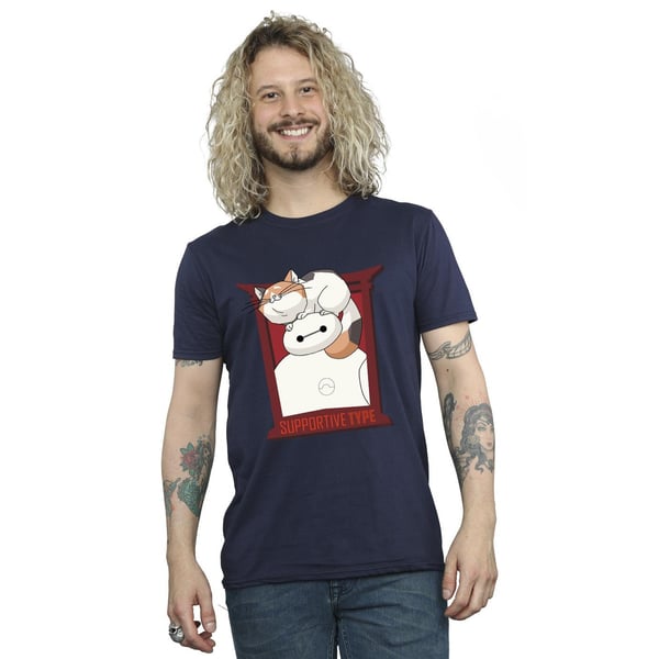 Disney Miesten Big Hero 6 Baymax Frame Support T-paita