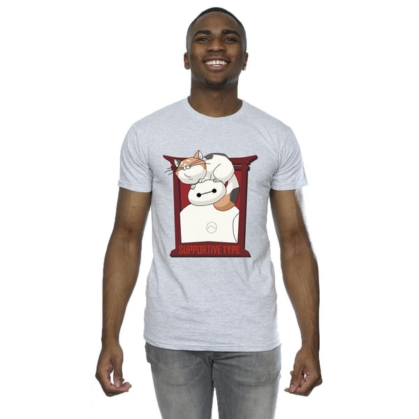 Disney Miesten Big Hero 6 Baymax Frame Support T-paita