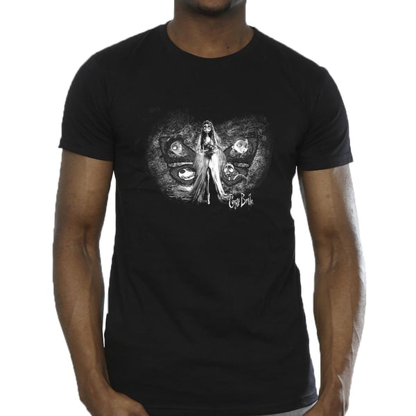 Corpse Bride Mens Emily Butterfly T-Shirt