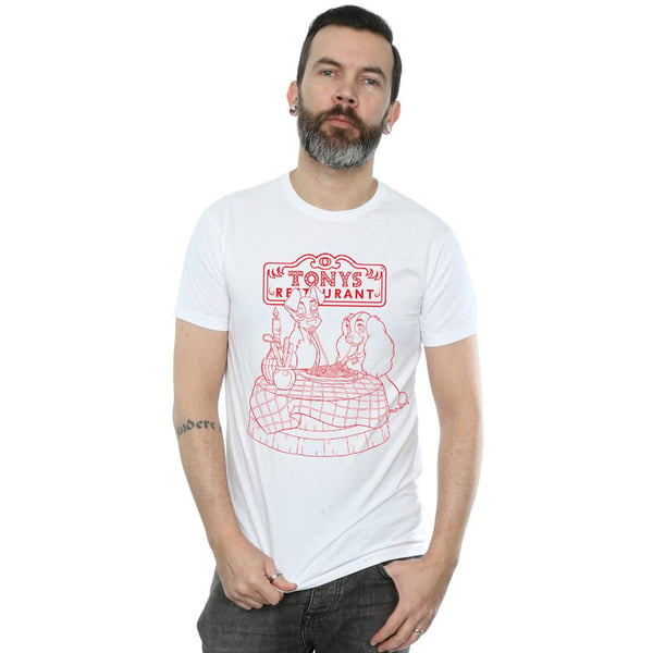 Disney Mens Lady And The Tramp That´s Amore T-Shirt
