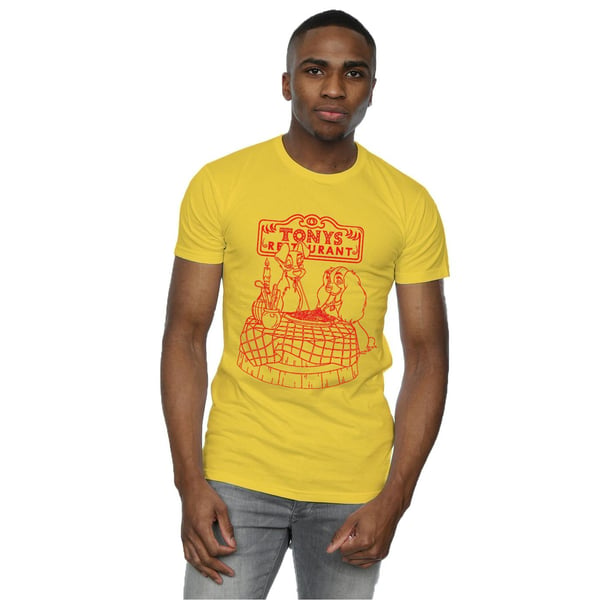 Disney Mens Lady And The Tramp That´s Amore T-Shirt