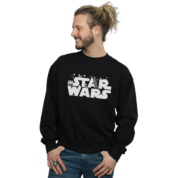 Star Wars Mens Minimalist Logo Sweatshirt