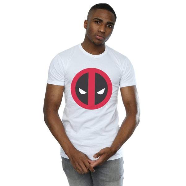 Marvel Miesten Deadpool Suuri Puhdas Logo T-paita