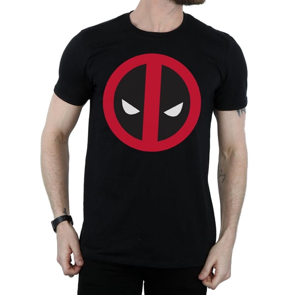 Marvel Miesten Deadpool Suuri Puhdas Logo T-paita