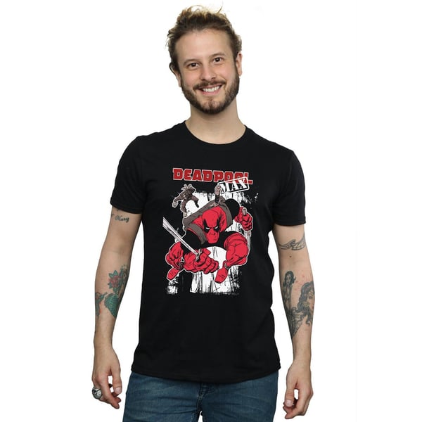 Marvel Herr Deadpool Max T-shirt
