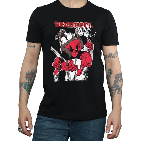 Marvel Herr Deadpool Max T-shirt