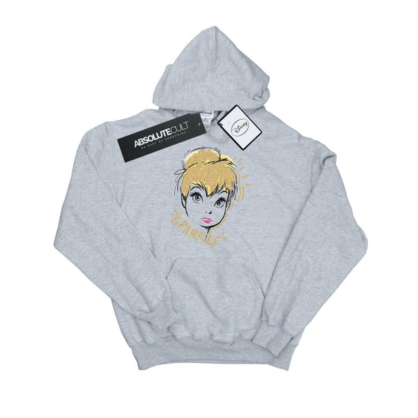 Disney Womens/Ladies Tinkerbell Sparkle Hoodie