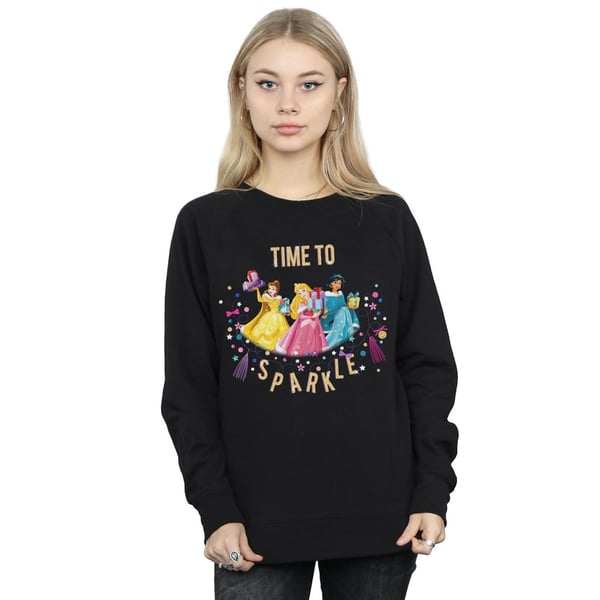 Disney Womens/Ladies Princess Time To Sparkle Sweatshirt