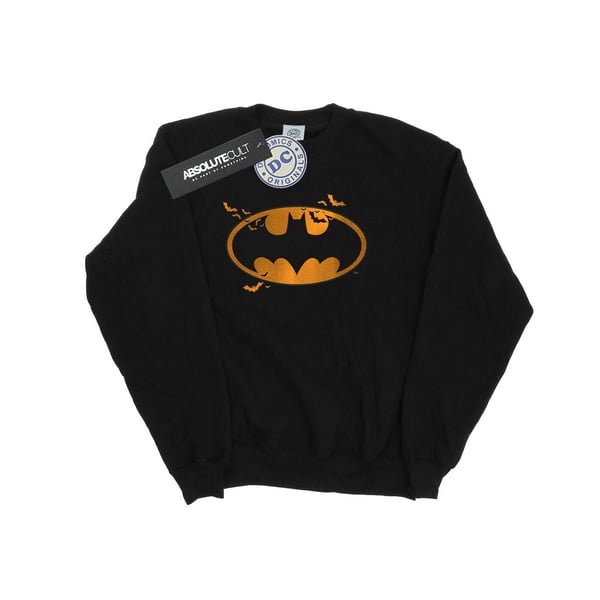 DC Comics Womens/Ladies Batman Halloween Logo Sweatshirt