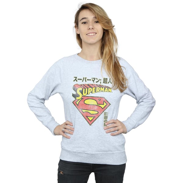 DC Comics Naisten/Naisten Superman Shield -collegepaita