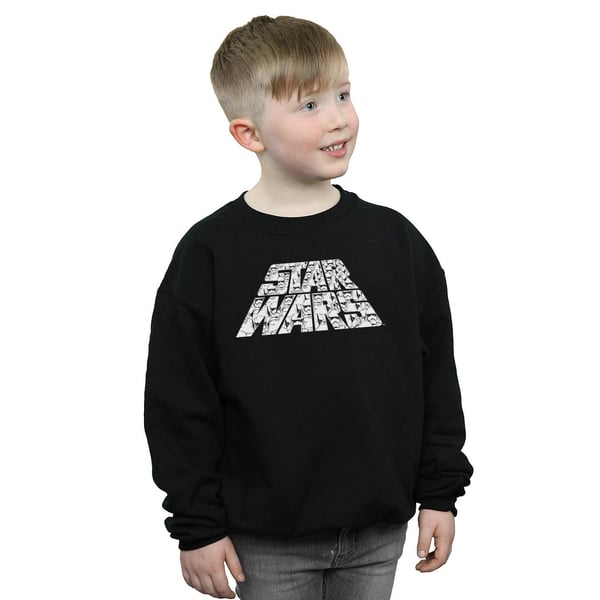 Star Wars: The Rise of Skywalker Boys Star Wars The Rise Of Skywalker Trooper Filled Logo Sweatshirt