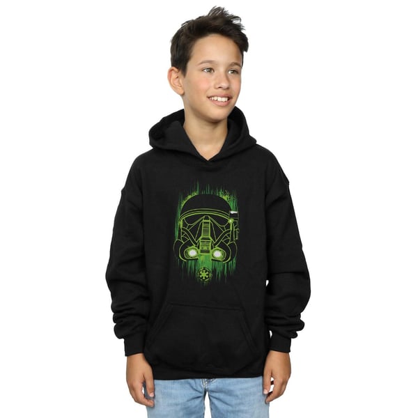 Star Wars Boys Rogue One Death Trooper Green Helmet Hoodie